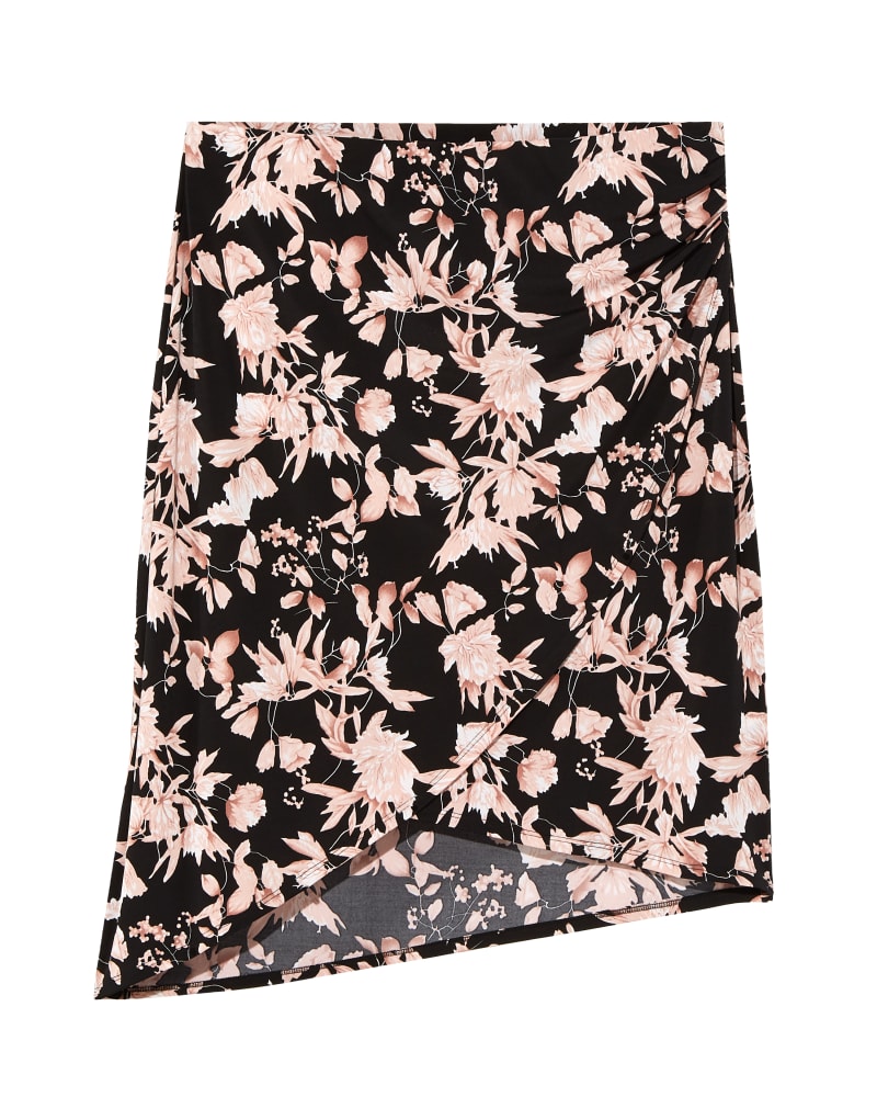 Front of plus size Beaufort Wrap Front High-Low Skirt by Meri Skye | Dia&Co | dia_product_style_image_id:140119